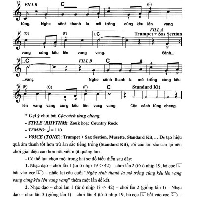 Thực Hành Biểu Diễn Organ Cho Thiếu Nhi – Tập 2