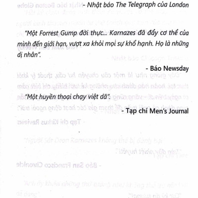 Quái Kiệt Marathon - Hồi Ký Người Chạy Xuyên Đêm