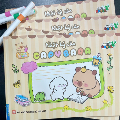 Sách - Sách Tô Màu - Nhật Ký Của Capybara