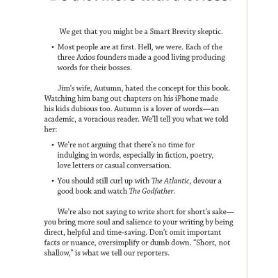 Smart Brevity: The Power Of Saying More With Less