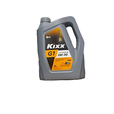 Dầu Nhớt KIXX G1 API SN PLUS 5W-30 5L 100% Synthetic Cho Động Cơ Chạy Xăng HÀNG CHÍNH HÃNG
