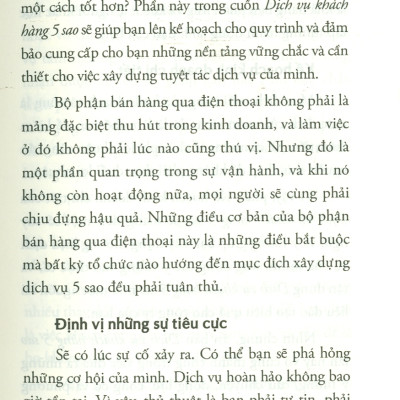 DỊCH VỤ KHÁCH HÀNG 5 SAO - Điều Gì Khiến Khách Hàng Không Thể Rời Bỏ Bạn? (Bản in năm 2022)
