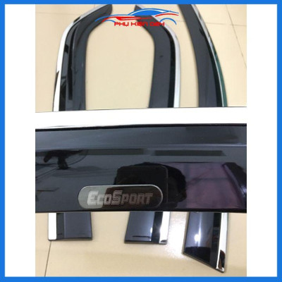 Vè mưa Ford EcoSport 2016-2017-2018-2019-2020-2021 chỉ inox cao cấp bảo vệ xe