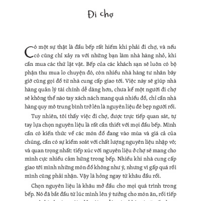 Một Ngày Cùng Chef - Cuộc Sống Của Người Tạo Ra Hương Vị