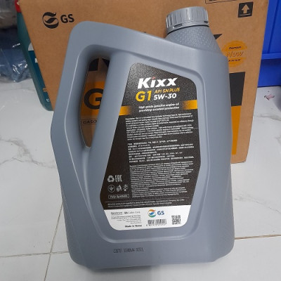 Dầu Nhớt KIXX G1 API SN PLUS 5W-30 5L 100% Synthetic Cho Động Cơ Chạy Xăng HÀNG CHÍNH HÃNG