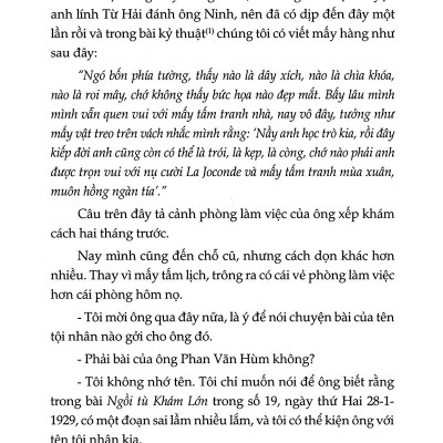 Ngồi Tù Khám Lớn