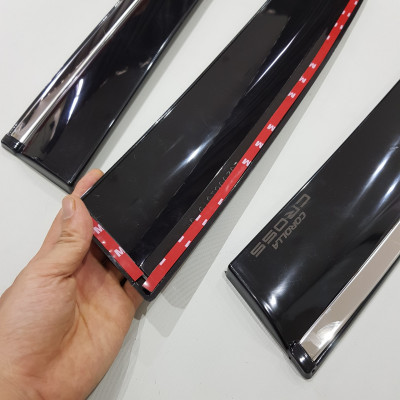 Vè Che Mưa Chỉ Mạ Cho Xe Toyota Corolla Cross 2020