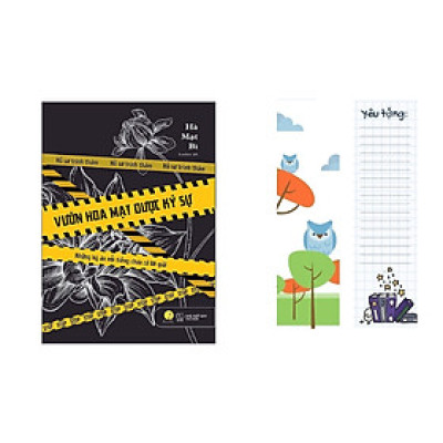 Sách AZ - Vườn Hoa Mạt Dược Ký Sự (Tặng Bookmark)