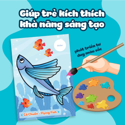 Tô màu khám phá - Thủy cung bí ẩn