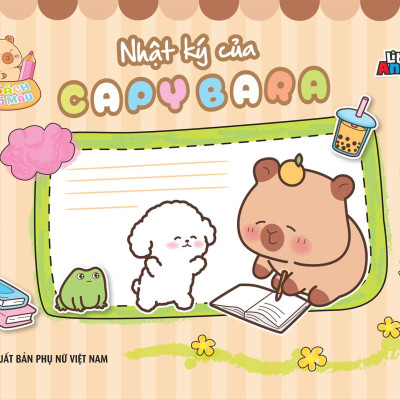 Sách - Sách Tô Màu - Nhật Ký Của Capybara