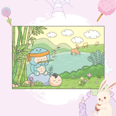 Sách - Bộ Sách Tô Màu Baby Three Ở Thế Giới Cổ Tích + Baby Three 12 Con Giáp Ở Vương Quốc Ngọt Ngào (Bộ 2 Cuốn) - Tặng Kèm Sách Trang Điểm Thần Tượng Âm Nhạc Hàn Quốc Ngẫu Nhiên