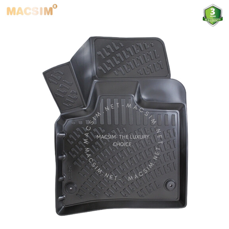 Thảm lót sàn ô tô nhựa TPU Silicon Audi Q7 First generation (typ 4L) 2005- 2015 Nhãn hiệu Macsim