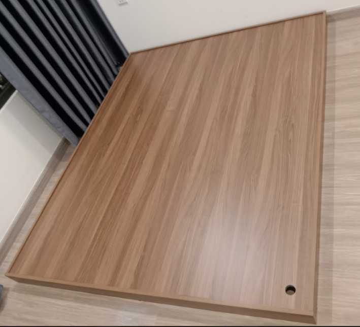 Free Ship HCM - Giường pallet gỗ Tatana MDF029-Hiện đại tiện lợi.