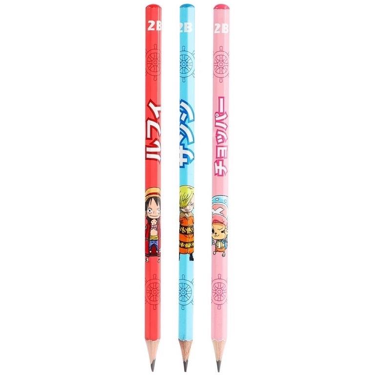 Bút Chì 2B One Piece - Deli C021 - Màu Xanh Dương