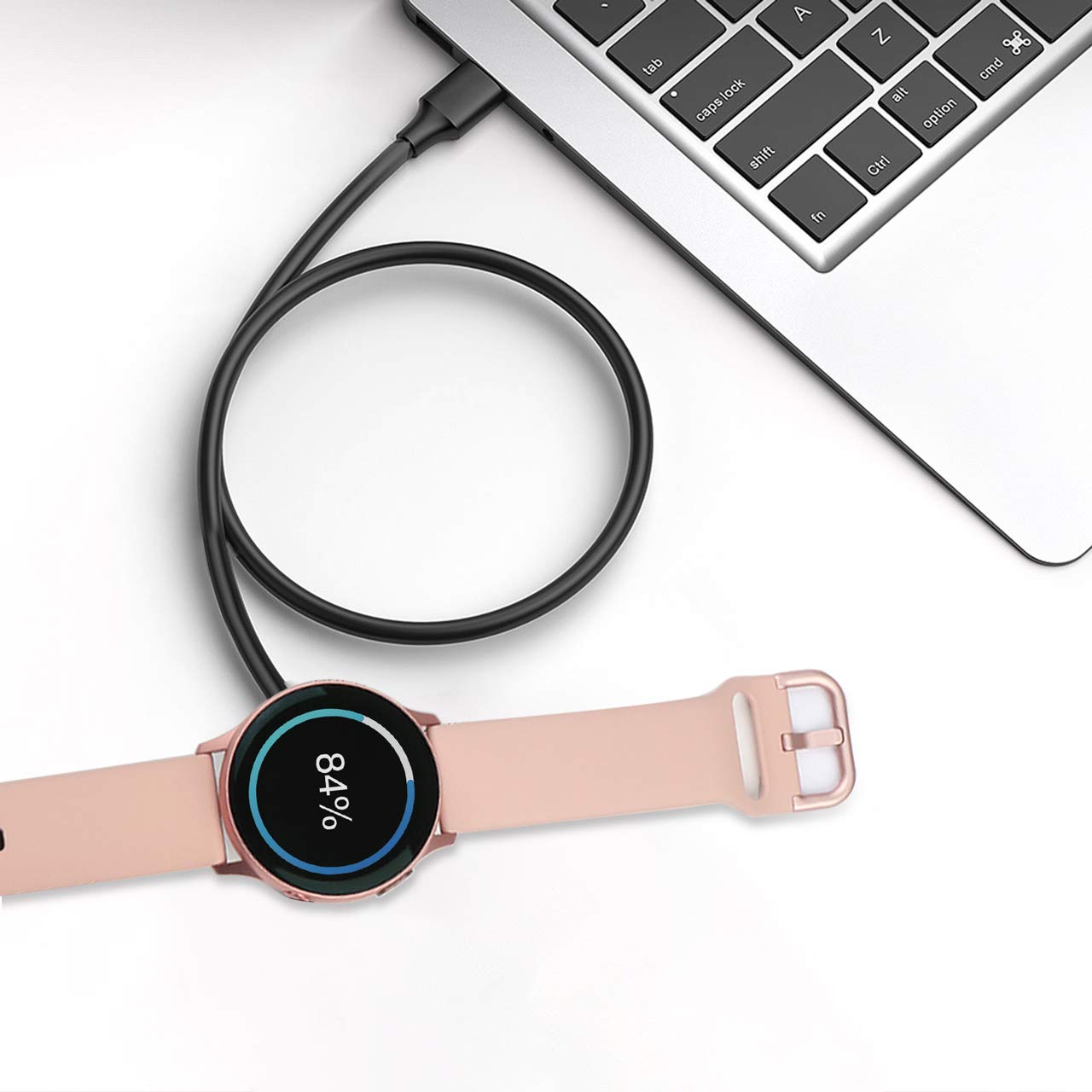 Cáp Sạc Đế Sạc cho Samsung Galaxy Watch 3/4/4Classic/5/5Pro/6/6Classic/7/Ultra & Galaxy Watch Active 1/2- Hàng Chính Hãng
