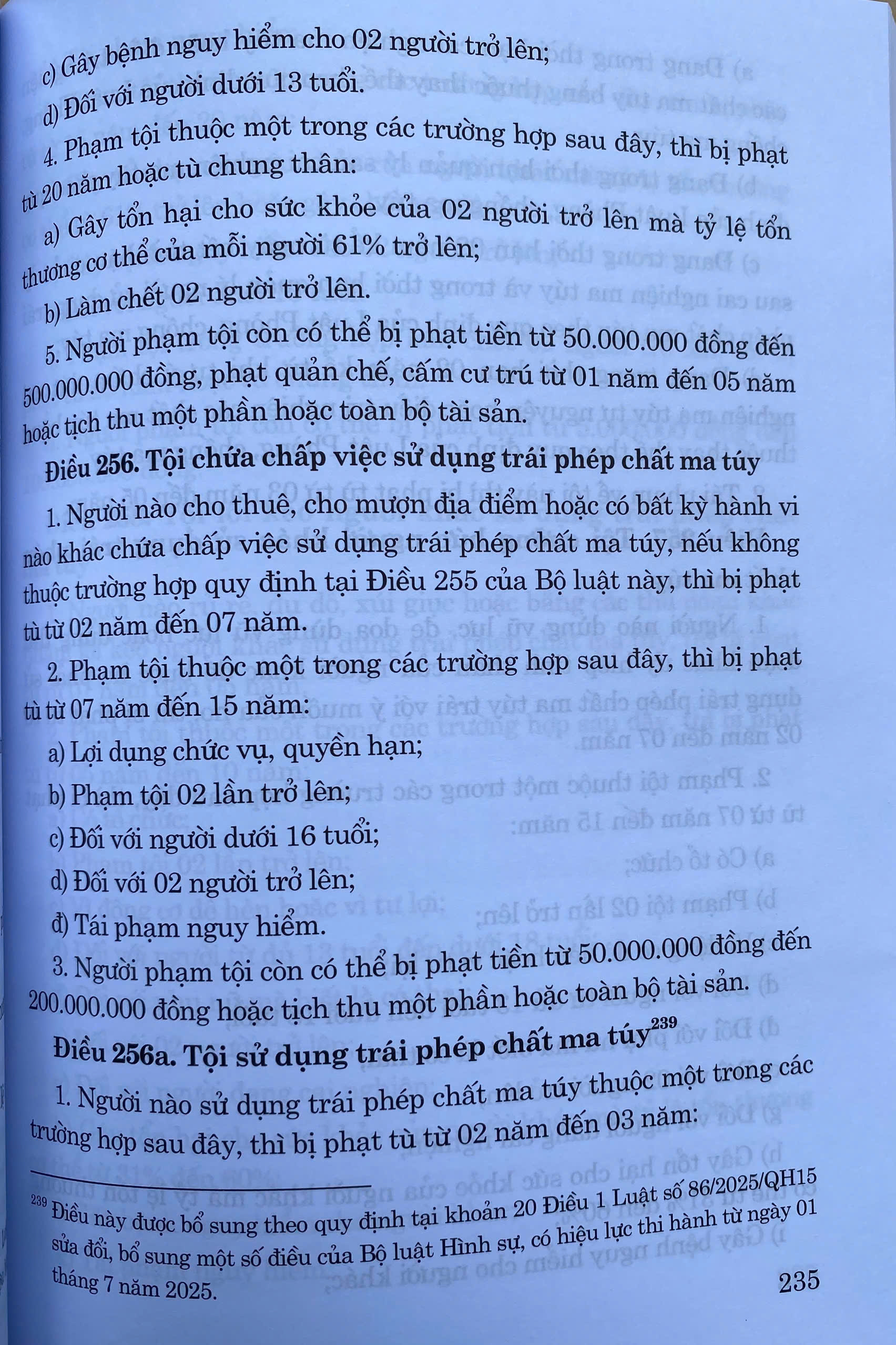 Bộ Luật Hình Sự Năm 2015 ( Sửa Đổi, Bổ Sung Năm 2017, 2024, 2025)