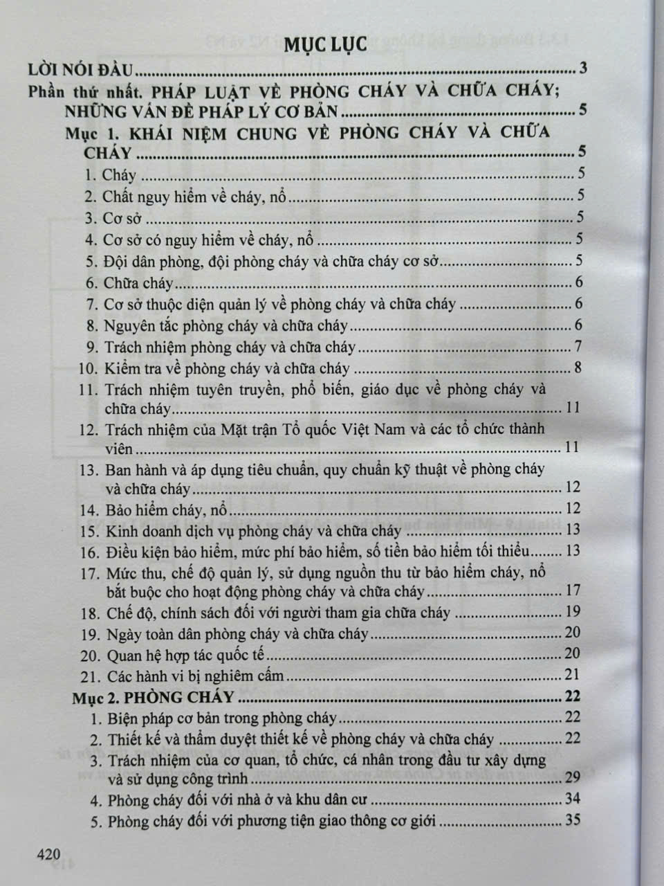 Sách Pháp Luật Về Phòng Cháy Và Chữa Cháy – Danh Mục Cơ Sở Thuộc Diện Quản Lý Về Phòng Cháy Và Chữa Cháy (V2519T)