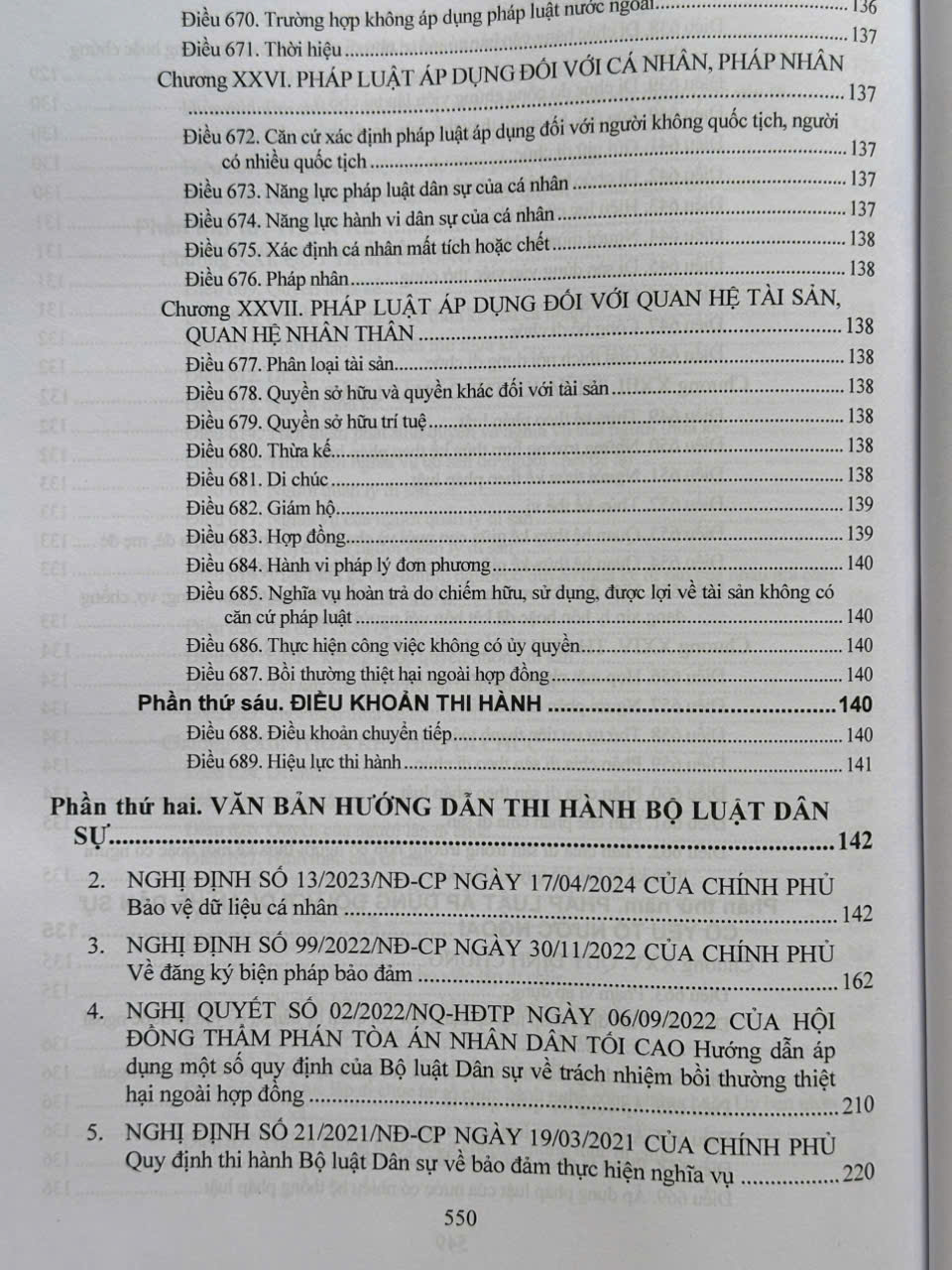 Sách Bộ Luật Dân Sự năm 2015, Bộ Luật Tố Tụng Dân Sự năm 2015 sửa đổi, bổ sung năm 2025 và Các Văn Bản Hướng Dẫn Thi Hành (V2596D)