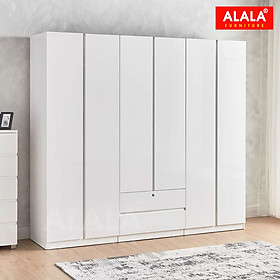 Tủ quần áo ALALA1003/ Miễn phí vận chuyển và lắp đặt/ Đổi trả 30 ngày/ Sản phẩm được bảo hành 5 năm từ thương hiệu ALALA