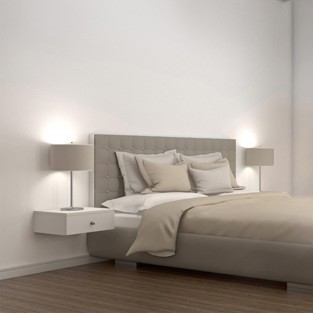 Kệ gỗ đầu giường phong cách hiện đại SMLIFE Nikita