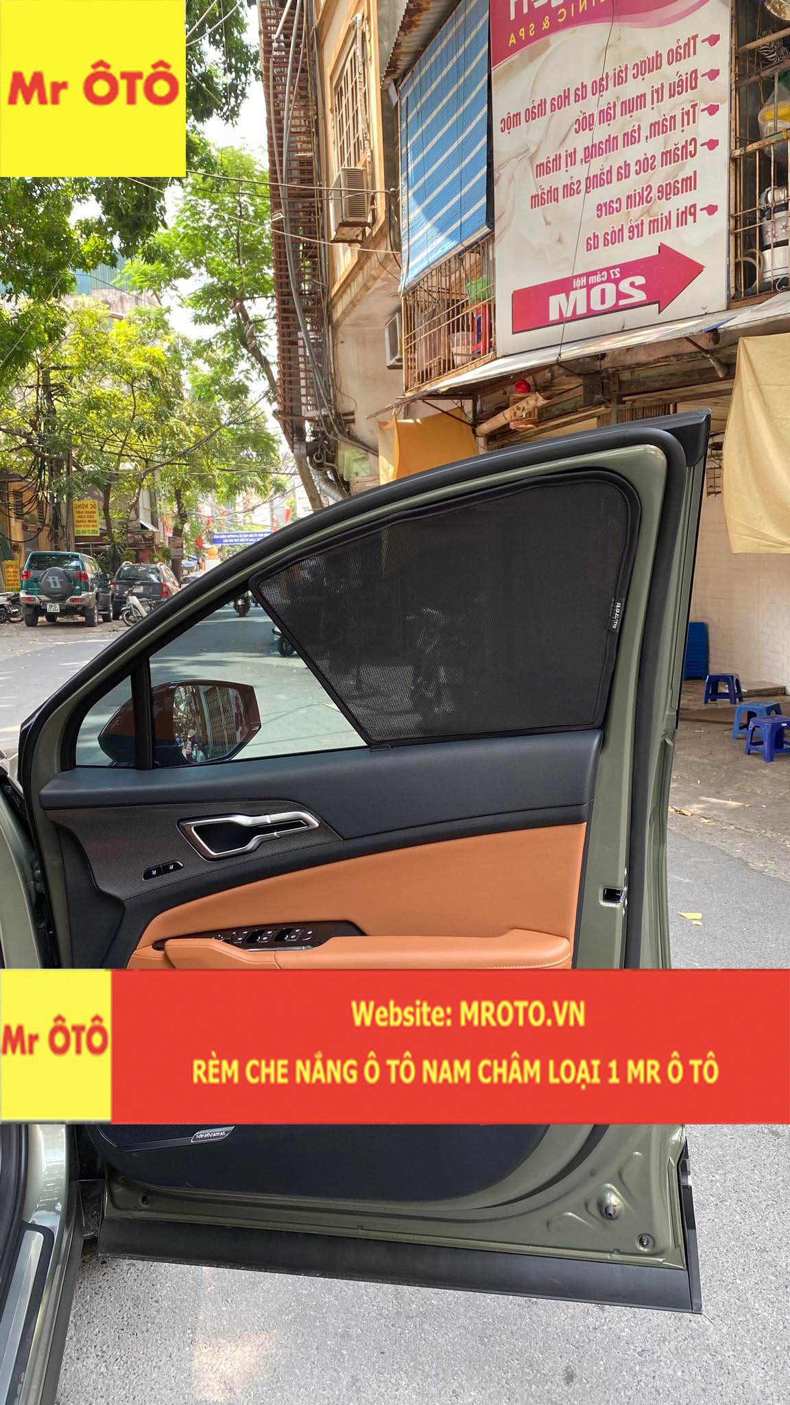 Rèm Che Nắng Xe Kia Sportage 2022 Hàng Loại 1 MR Ô TÔ