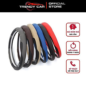 Bọc vô lăng SPARCO Cao Cấp - tay lái ô tô xe hơi 4-7 chỗ size 38cm kiểu dáng thể thao F1