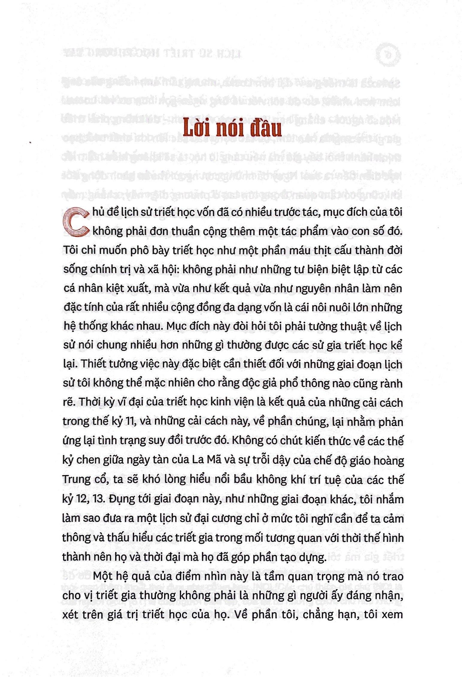 Lịch Sử Triết Học Phương Tây - Tập 1 - Triết Học Cổ Đại - Bìa Cứng