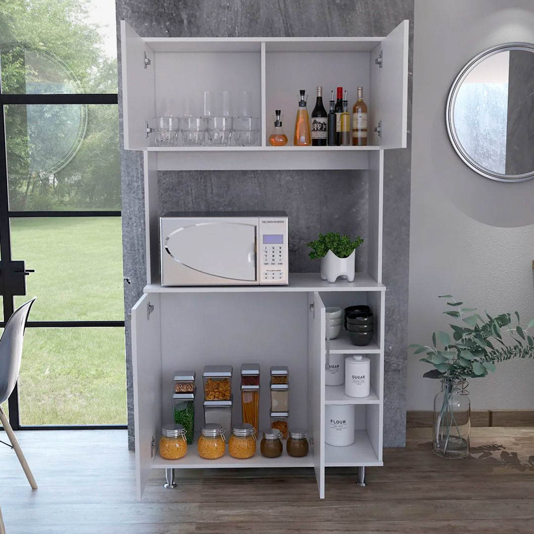Tủ phòng ăn bằng gỗ công nghiệp MDF cao cấp SMLIFE Darow
