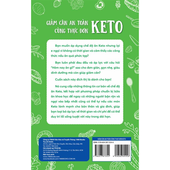 Giảm Cân An Toàn Cùng Thực Đơn Keto - Liz Williams