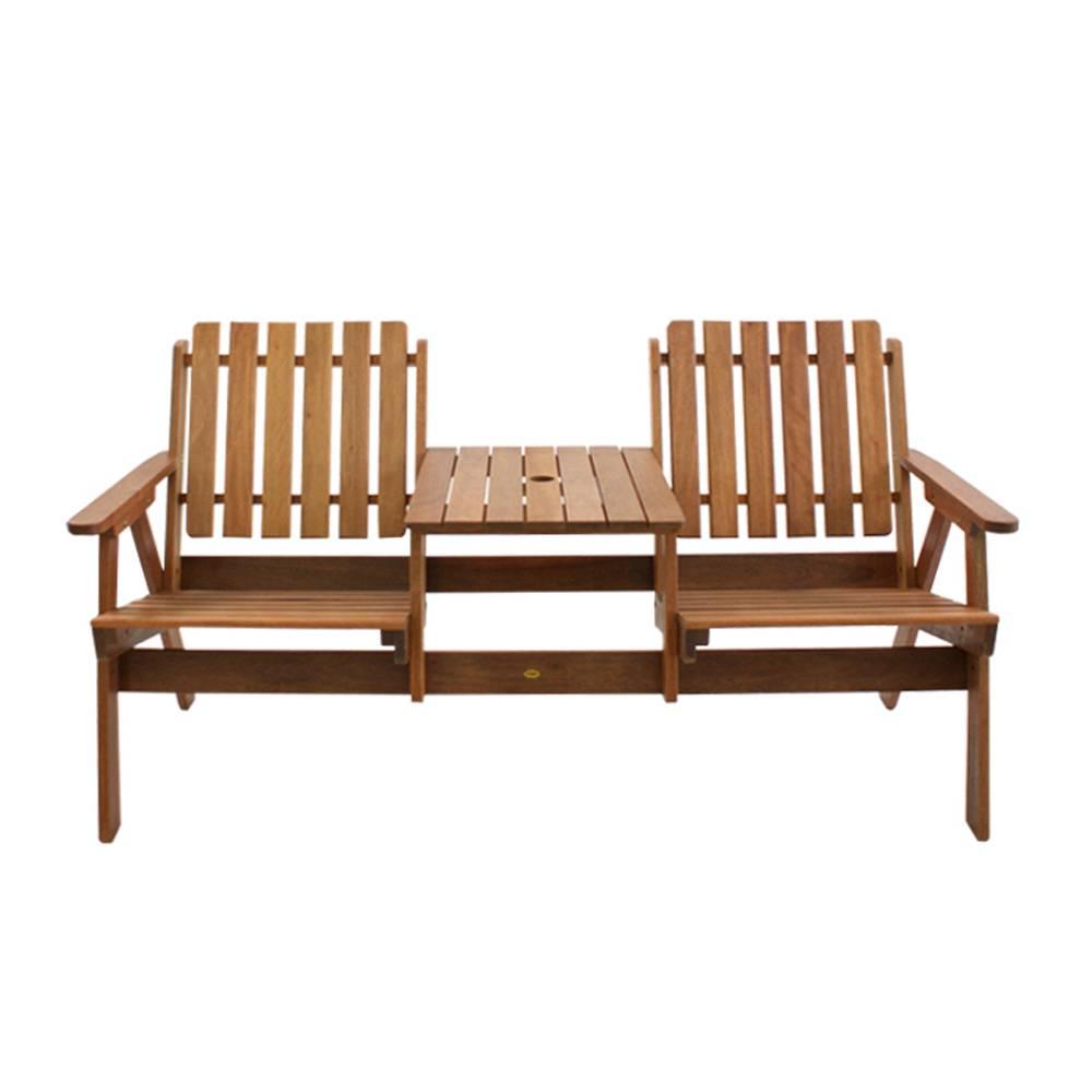 Bàn Ghế Romodong Có Tay IBIE NT3010 (150 x 58 x 82.5 cm) - Nâu