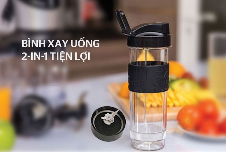 Máy Xay Sinh Tố Đa Năng Sunhouse SHD5340B (500W) - Hàng chính hãng