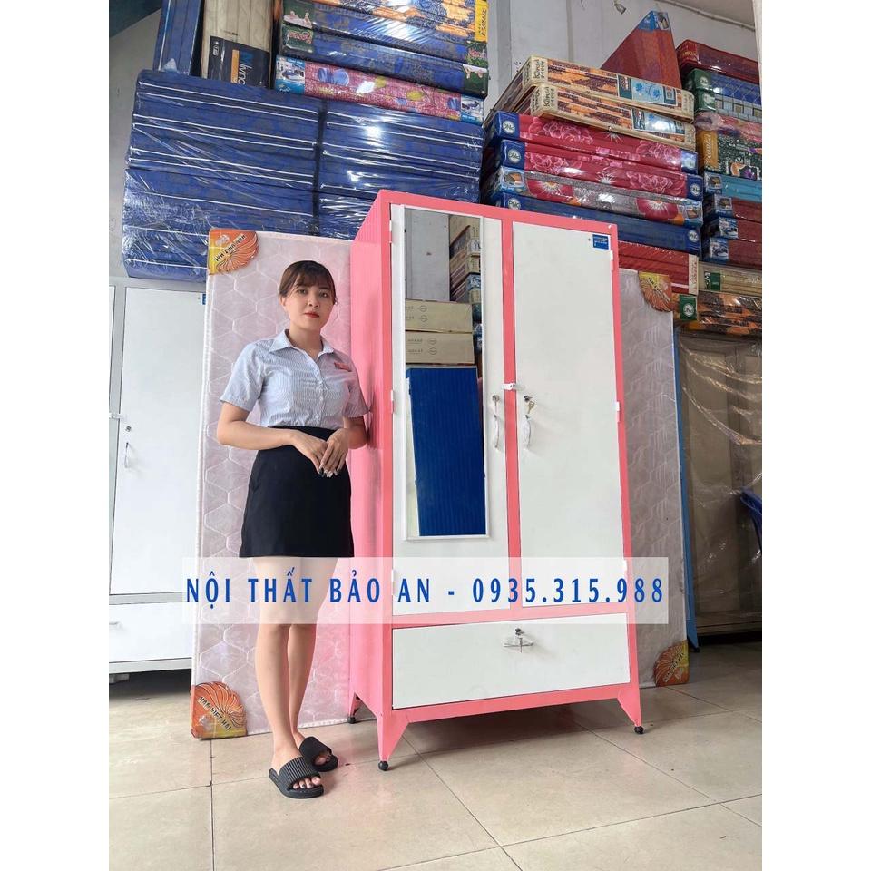Tủ sắt sơn tĩnh điện hộc bậc 1m8x90cm - Free ship HCM