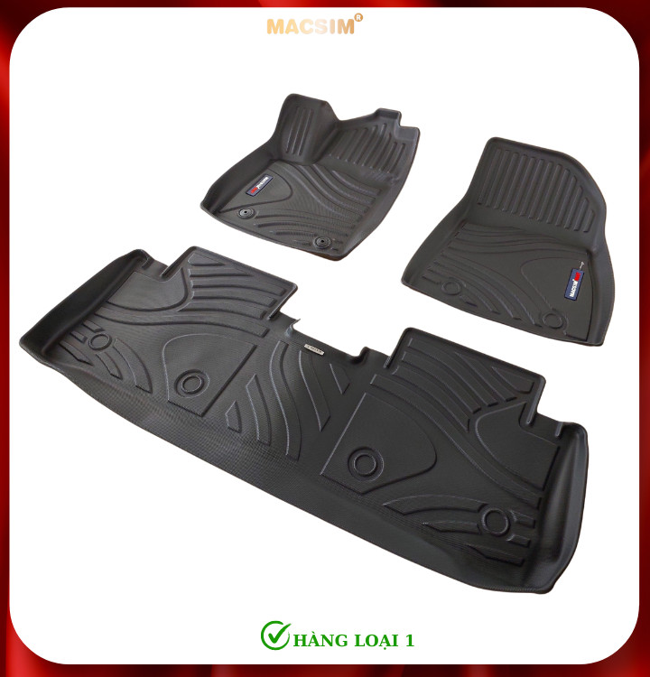 Thảm lót sàn xe ô tô BYD Seal Nhãn hiệu Macsim chất liệu nhựa TPE cao cấp màu đen