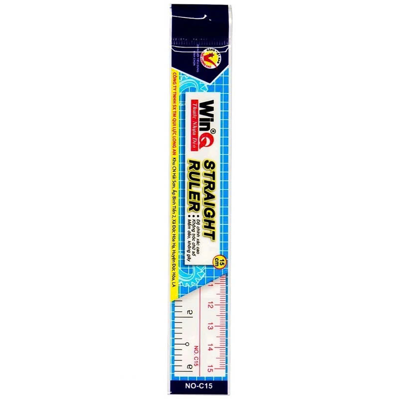 Thước Dẻo WinQ 15cm C-15