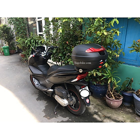 Thùng Givi E340N và baga SRV PCX, bộ thùng gắn cho xe PCX