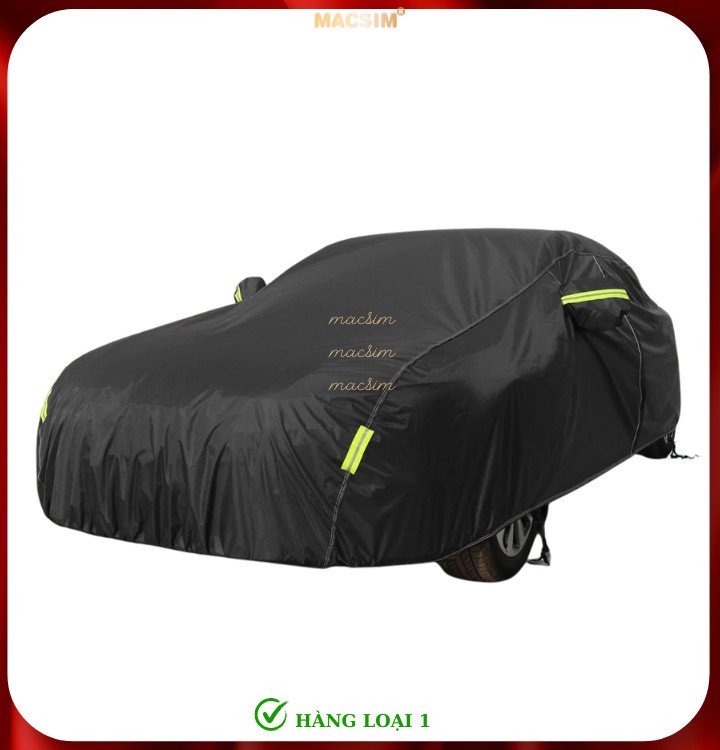 Bạt phủ ô tô thương hiệu MACSIM dành cho Hyundai Avante - màu đen - bạt phủ trong nhà và ngoài trời
