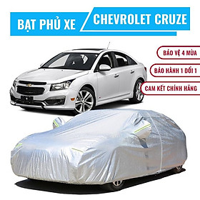 Bạt phủ xe ô tô 5 chỗ Chevrolet Cruze chống nóng, chống thấm, chống bụi. Bạt phủ xe aveo