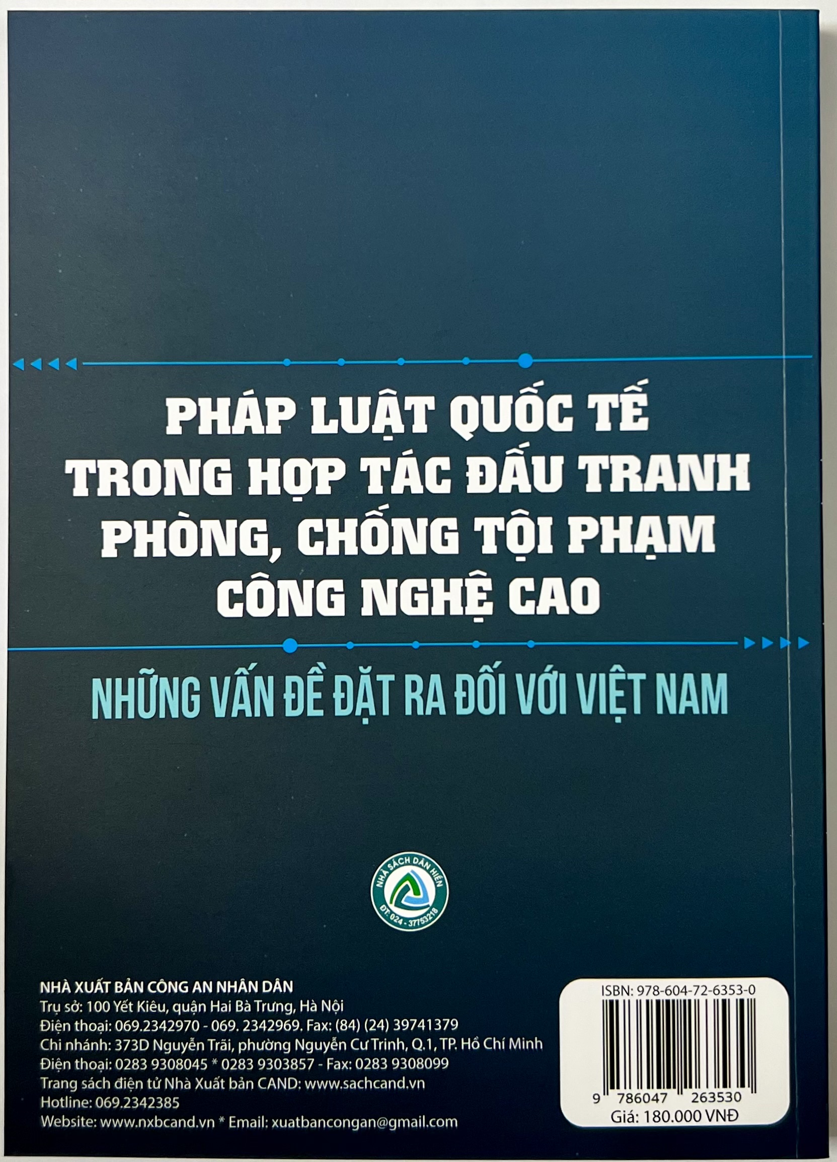 Sách - Pháp Luật Quốc Tế Trong Hợp Tác Đấu Tranh Phòng, Chống Tội Phạm Công Nghệ Cao