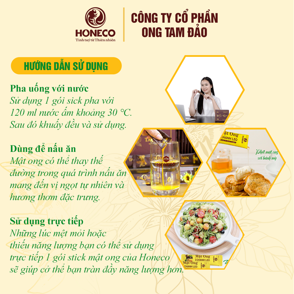 Mật ong Ngũ vị Honeco