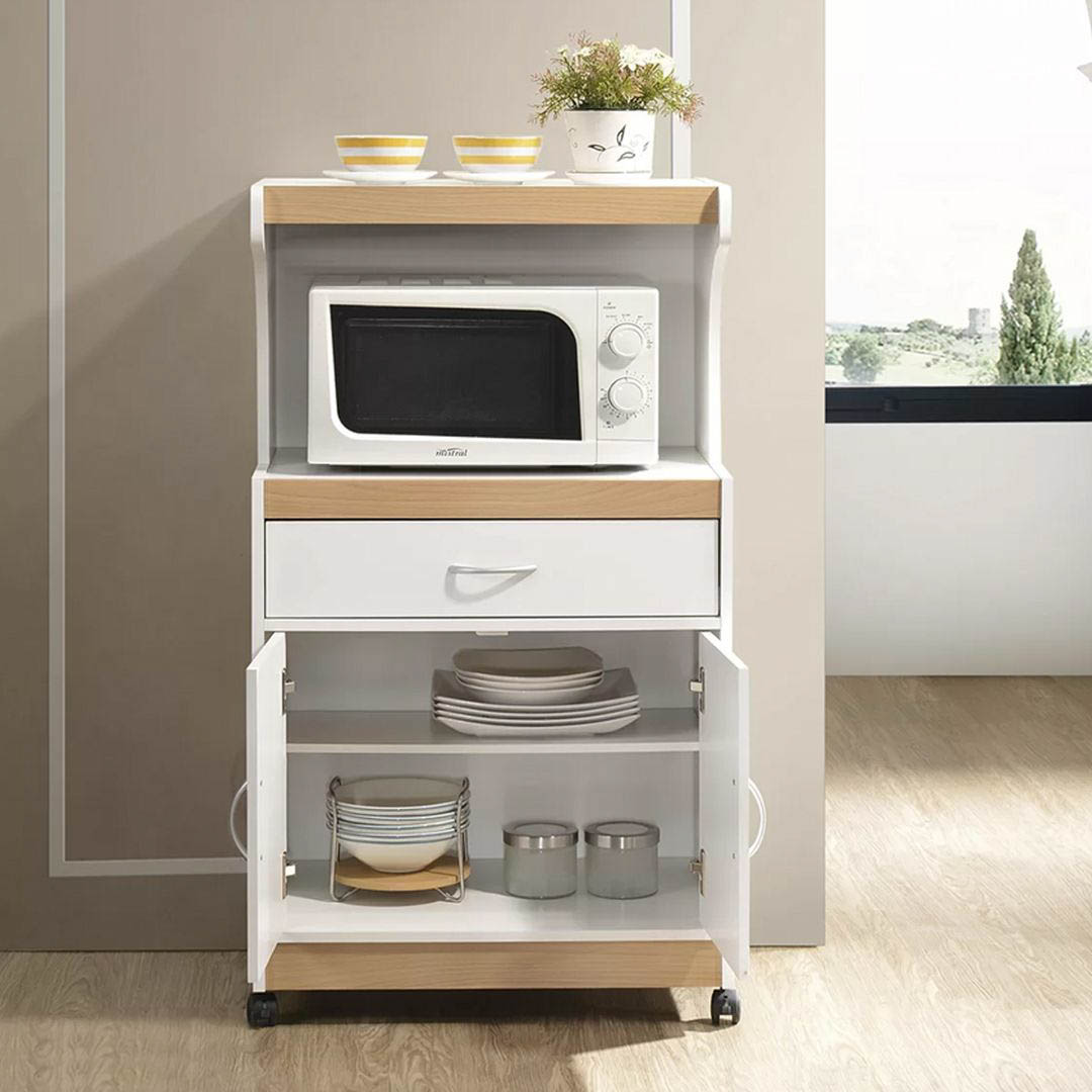 Tủ phòng ăn bằng gỗ kiểu dáng nhỏ gọn SMLIFE Ducie