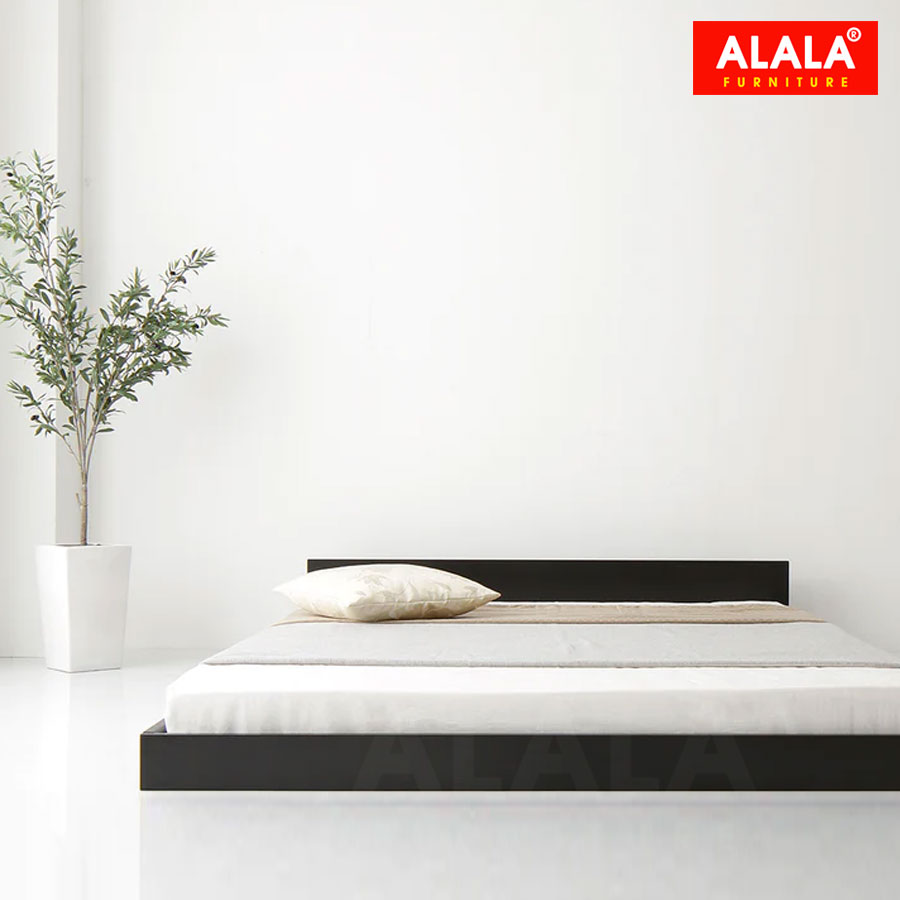 Giường thấp ALALA51 / Miễn phí vận chuyển và lắp đặt tận nơi/ Đổi trả 30 ngày/ Sản phẩm được bảo hành 5 năm từ thương hiệu ALALA/ Chịu lực 700kg