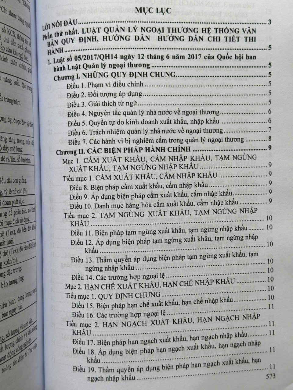 Sách Luật Thương Mại, Luật Quản Lý Ngoại Thương – Hệ Thống Văn Bản Quy Định Hướng Dẫn Chi Tiết Thi Hành - V2590T