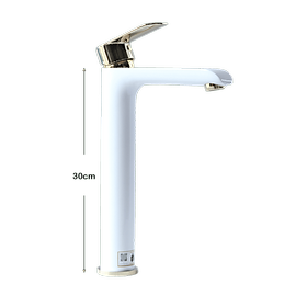 Vòi lavabo nóng lạnh đồng mạ tĩnh điện chân không Juno sofa Teady VCT- 219TB 