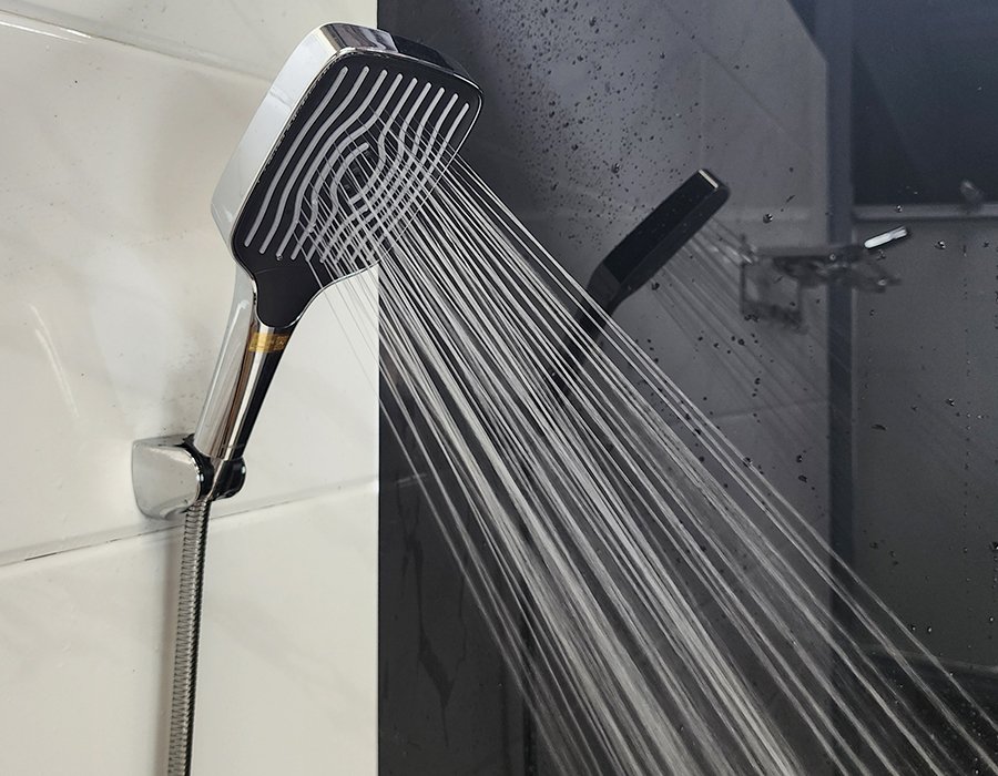 Bộ tay dây sen 3 chức năng chảy, nhựa ABS mạ Chrome Eurolife EL-125SH-T