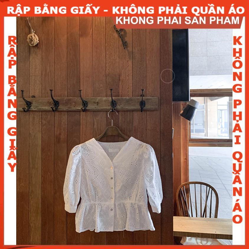 Rập giấy A0 mã 987- rập áo tay phồng (BẢN VẼ)