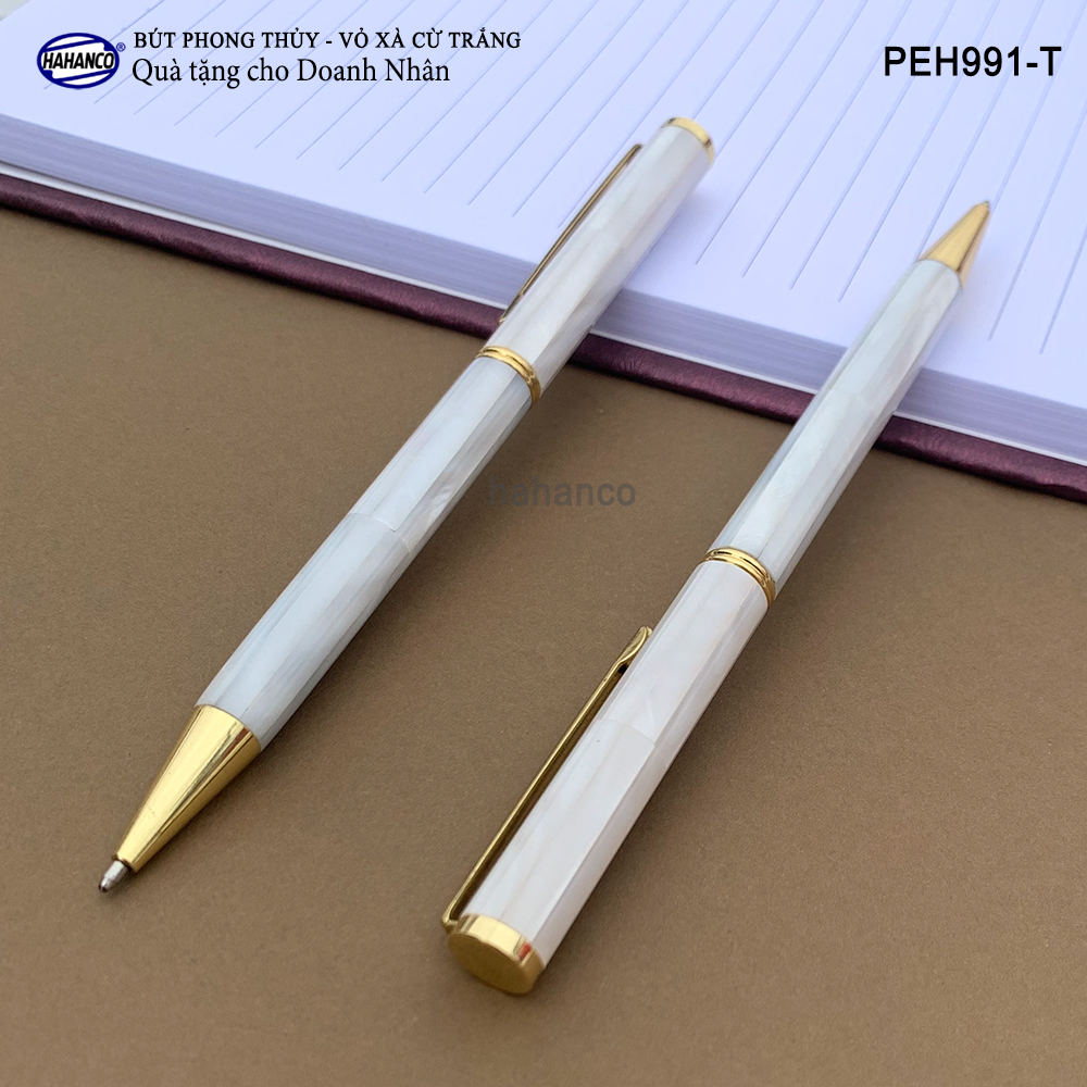 Bút ký phong thủy khảm ốc biển cao cấp (Đủ màu) Món quà vô giá đầy ý nghĩa (PEH991) Đem lại may mắn, tài lộc cho người sở hữu - HAHANCO