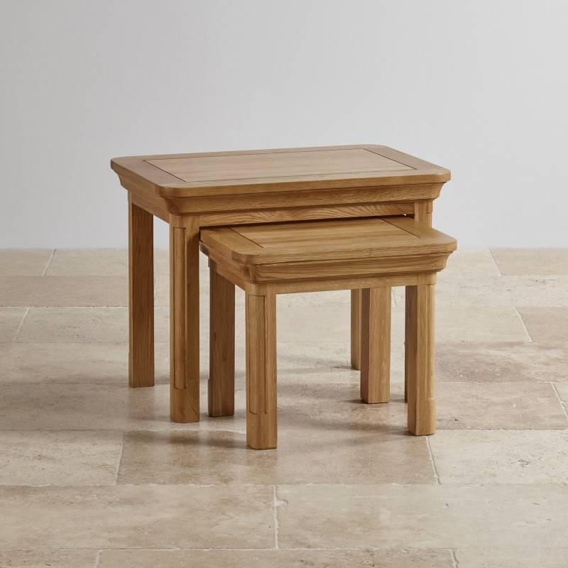 Bộ Bàn Xếp Lồng Canterbury Gỗ Sồi Ibie LTNCANO (65 x 42 cm)