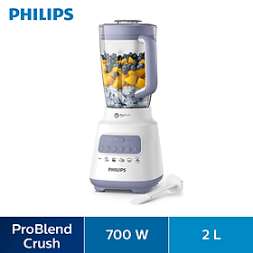 Máy Xay Sinh Tố Philips HR2221 - Công suất 700W Xay Đá , Xay Hạt - Hàng Chính Hãng