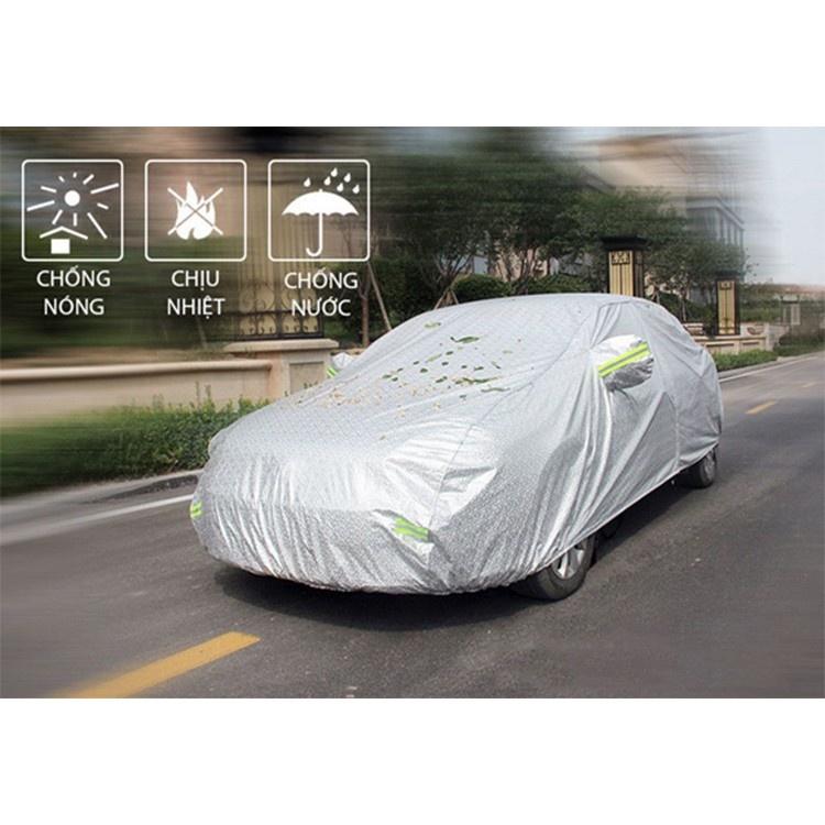 Bạt phủ ô tô Kia Morning Soluto Cerato Seltos Sorento 4 5 7 chỗ chống nắng mưa