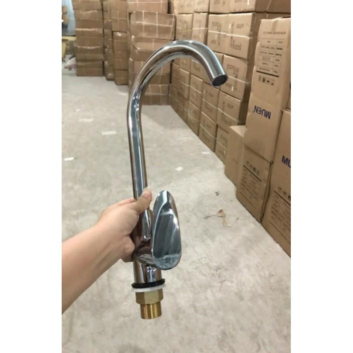 VÒI RỬA CHÉN NÓNG LẠNH (Bộ Sản Phẩm Gồm Dây Cấp Nóng Lạnh, Ron Đi Kèm)